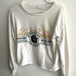 Smoky bear sweatshirt